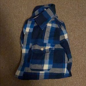 A&f size small flannel